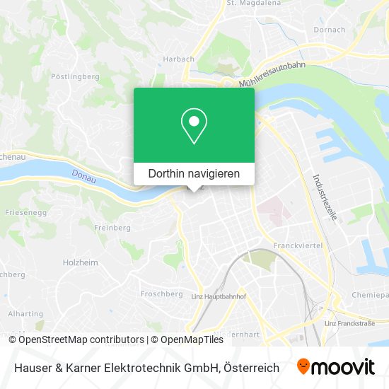 Hauser & Karner Elektrotechnik GmbH Karte