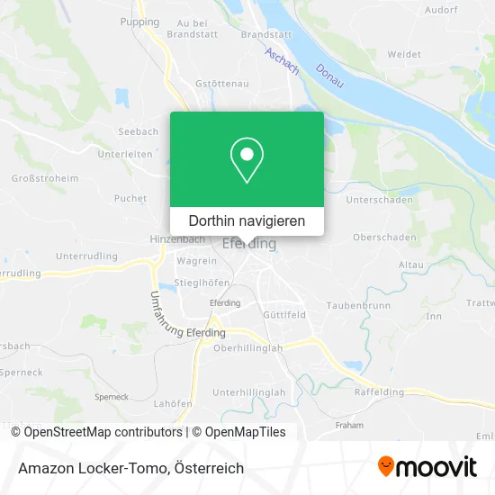 Amazon Locker-Tomo Karte