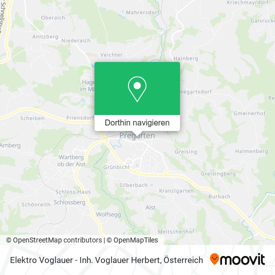 Elektro Voglauer - Inh. Voglauer Herbert Karte