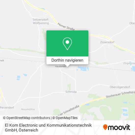 El Kom Electronic und Kommunikationstechnik GmbH Karte