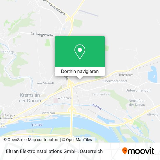 Eltran Elektroinstallations GmbH Karte