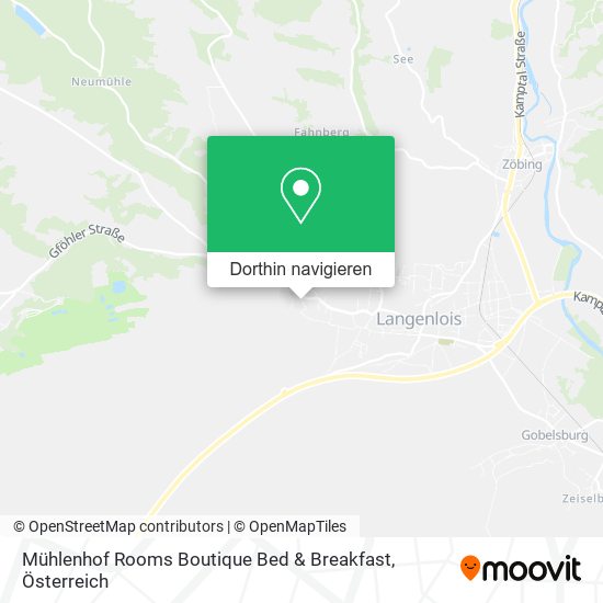 Mühlenhof Rooms Boutique Bed & Breakfast Karte