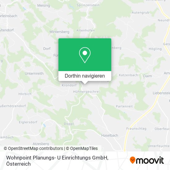 Wohnpoint Planungs- U Einrichtungs GmbH Karte