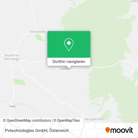 Pvtechnologies GmbH Karte