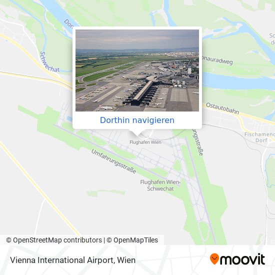 Vienna International Airport Karte