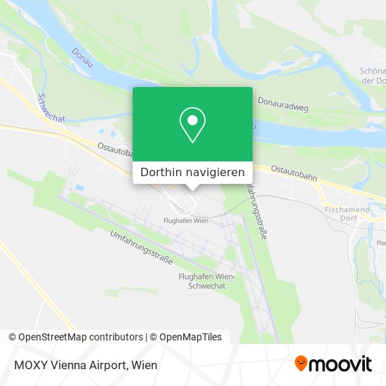 MOXY Vienna Airport Karte