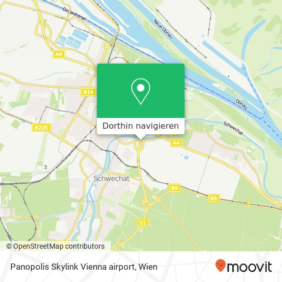 Panopolis Skylink Vienna airport Karte