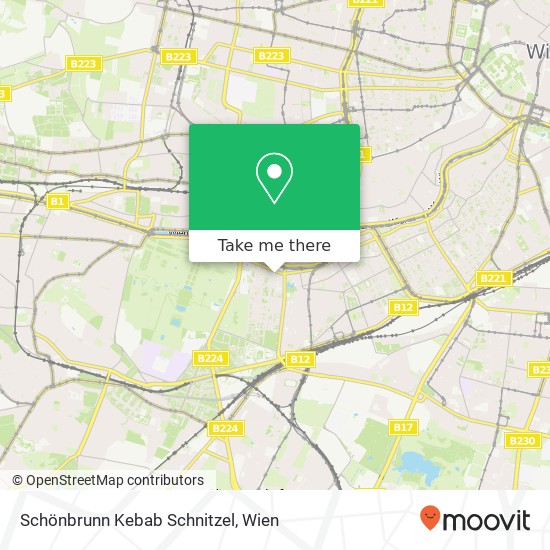Schönbrunn Kebab Schnitzel Karte