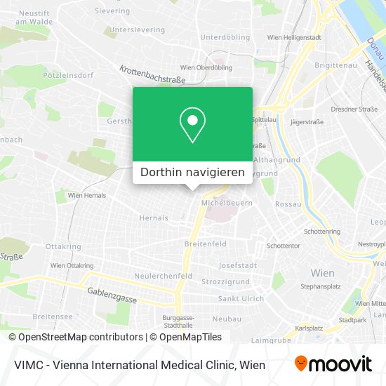 VIMC - Vienna International Medical Clinic Karte