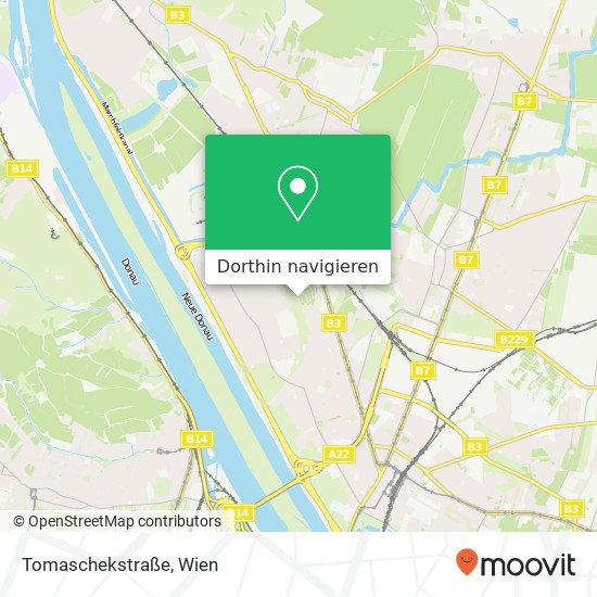 Tomaschekstraße Karte