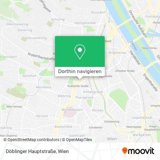 Döblinger Hauptstraße Karte