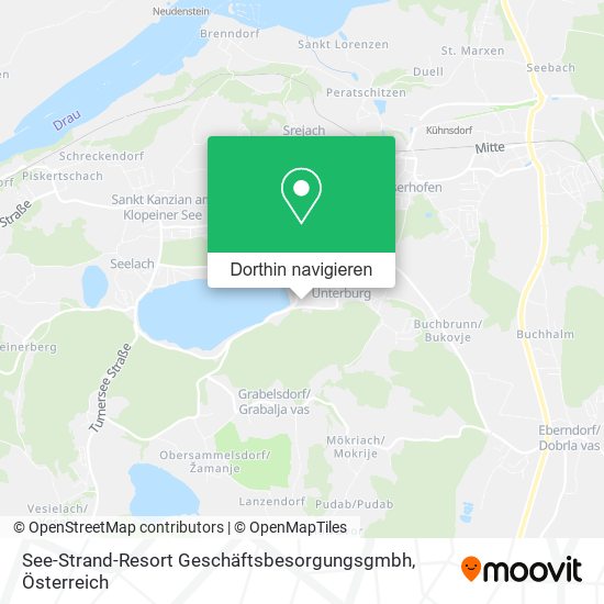 See-Strand-Resort Geschäftsbesorgungsgmbh Karte