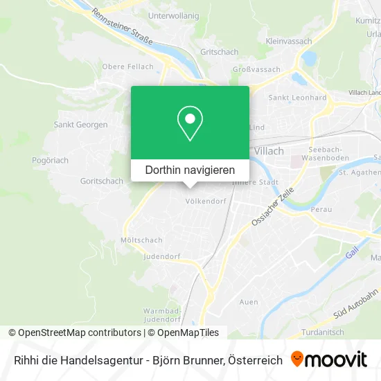Rihhi die Handelsagentur - Björn Brunner Karte