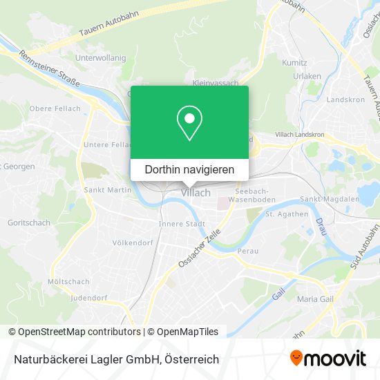 Naturbäckerei Lagler GmbH Karte