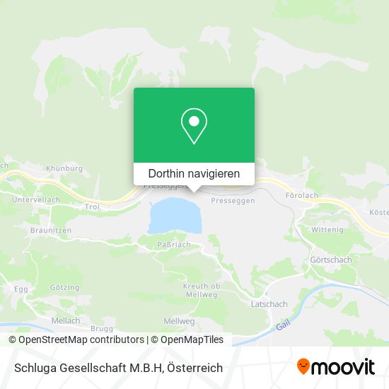 Schluga Gesellschaft M.B.H Karte