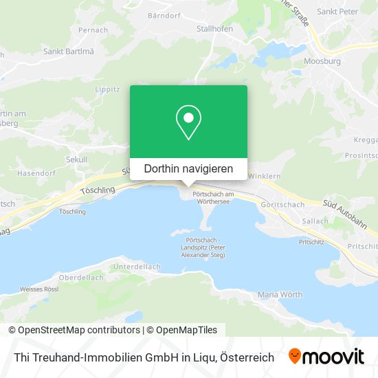 Thi Treuhand-Immobilien GmbH in Liqu Karte