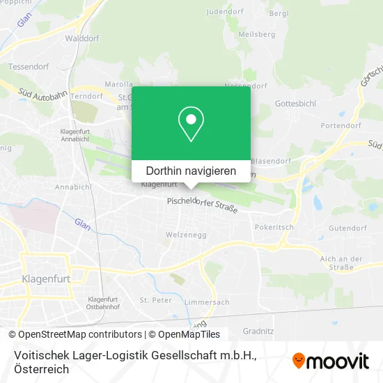 Voitischek Lager-Logistik Gesellschaft m.b.H. Karte
