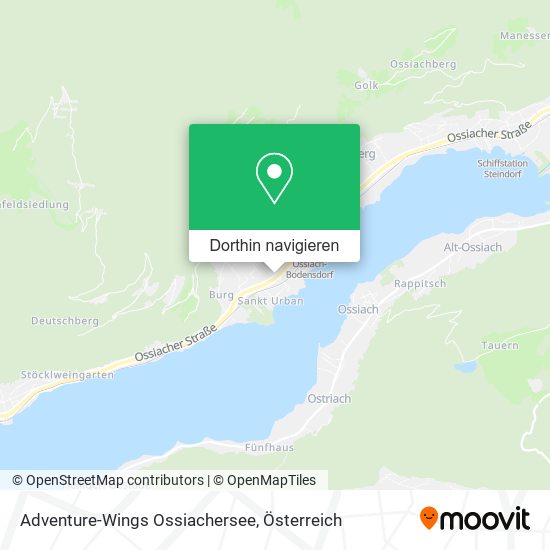 Adventure-Wings Ossiachersee Karte