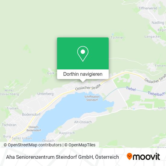 Aha Seniorenzentrum Steindorf GmbH Karte
