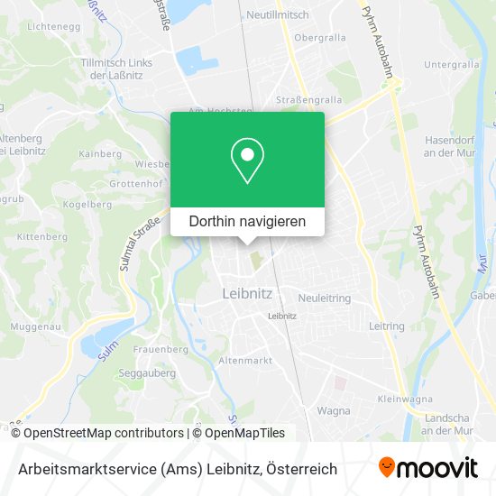 Arbeitsmarktservice (Ams) Leibnitz Karte