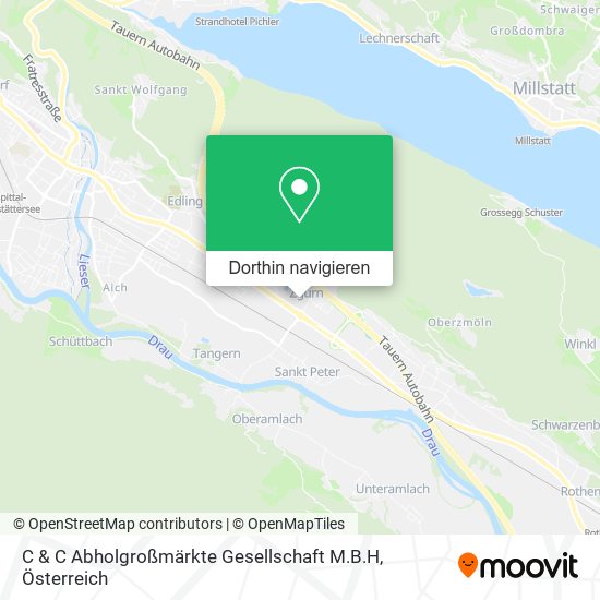 C & C Abholgroßmärkte Gesellschaft M.B.H Karte