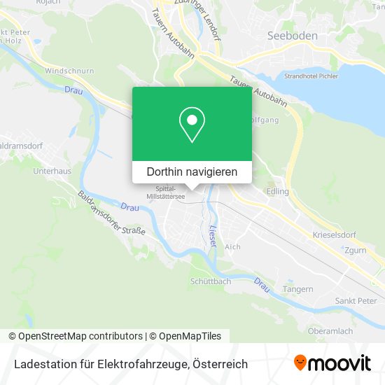 Ladestation für Elektrofahrzeuge Karte