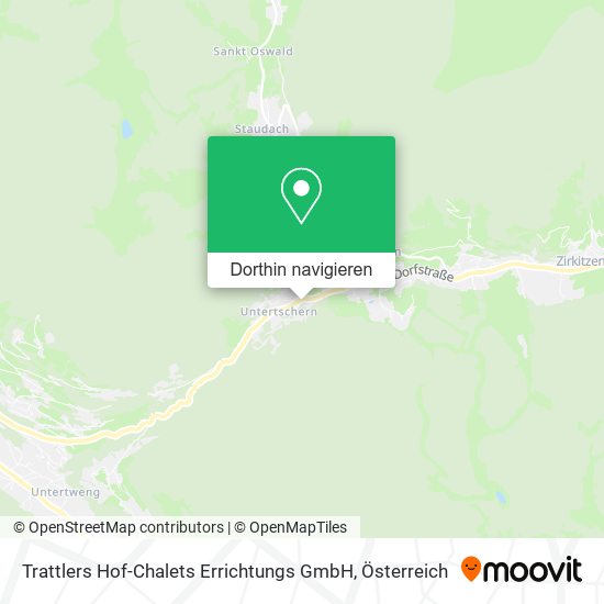 Trattlers Hof-Chalets Errichtungs GmbH Karte