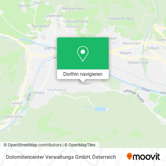 Dolomitencenter Verwaltungs GmbH Karte