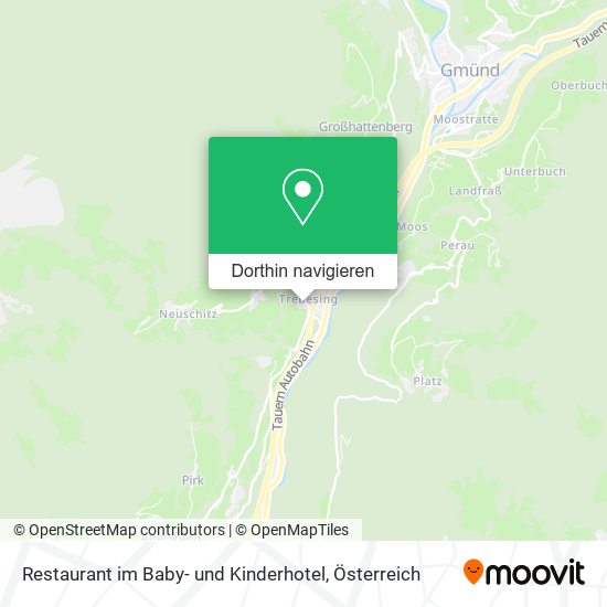 Restaurant im Baby- und Kinderhotel Karte
