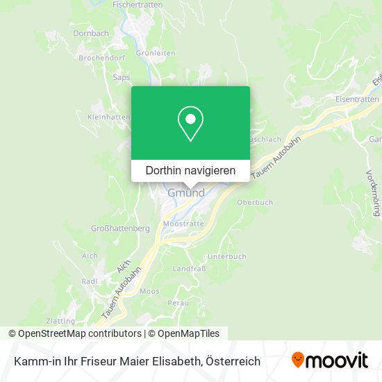 Kamm-in Ihr Friseur Maier Elisabeth Karte