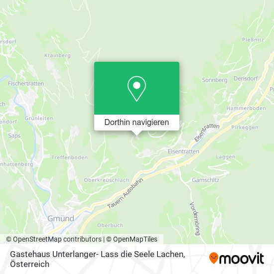 Gastehaus Unterlanger- Lass die Seele Lachen Karte