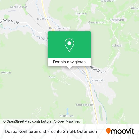 Dospa Konfitüren und Früchte GmbH Karte