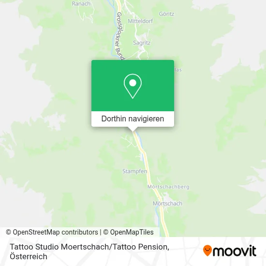 Tattoo Studio Moertschach / Tattoo Pension Karte