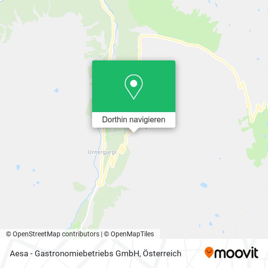 Aesa - Gastronomiebetriebs GmbH Karte