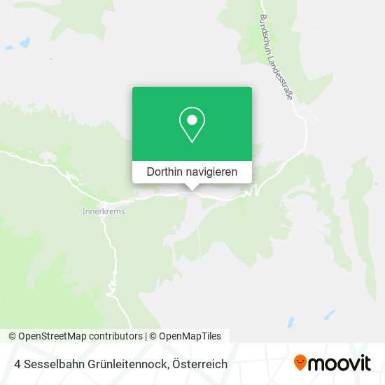 4 Sesselbahn Grünleitennock Karte