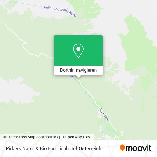 Pirkers Natur & Bio Familienhotel Karte