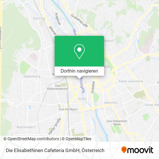 Die Elisabethinen Cafeteria GmbH Karte