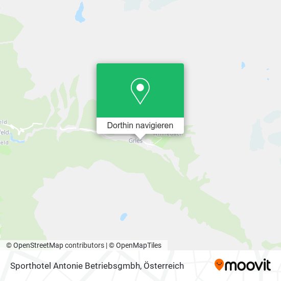 Sporthotel Antonie Betriebsgmbh Karte