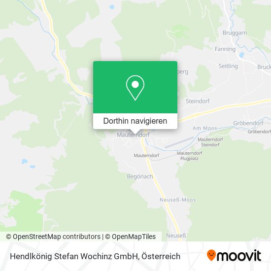 Hendlkönig Stefan Wochinz GmbH Karte