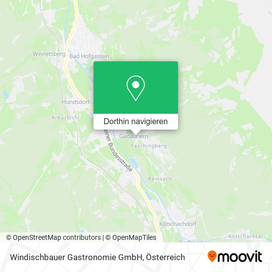 Windischbauer Gastronomie GmbH Karte