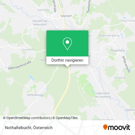 Nothaltebucht Karte