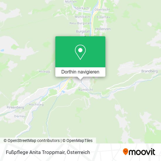 Fußpflege Anita Troppmair Karte