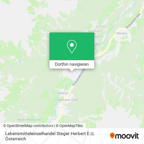 Lebensmitteleinzelhandel Steger Herbert E.U Karte