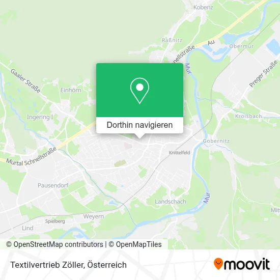 Textilvertrieb Zöller Karte