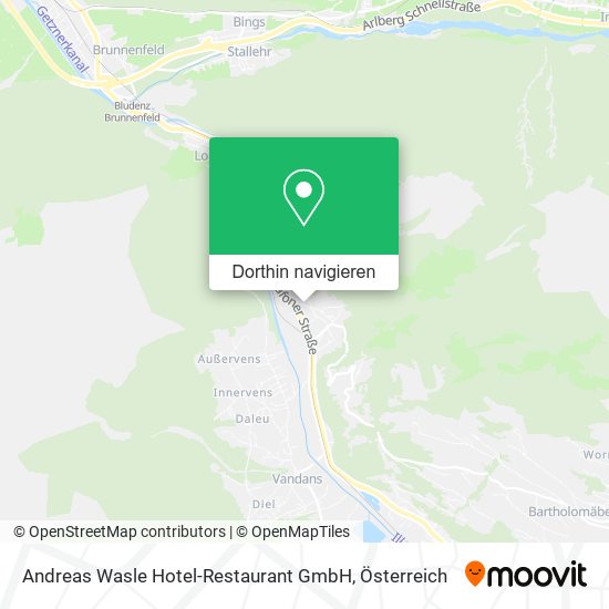 Andreas Wasle Hotel-Restaurant GmbH Karte