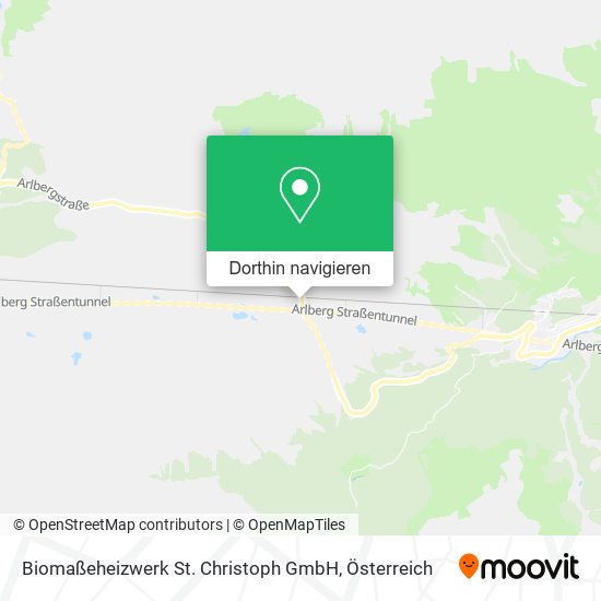 Biomaßeheizwerk St. Christoph GmbH Karte