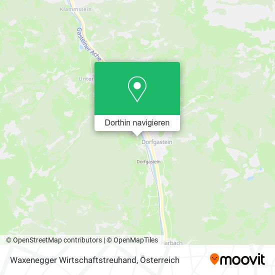 Waxenegger Wirtschaftstreuhand Karte