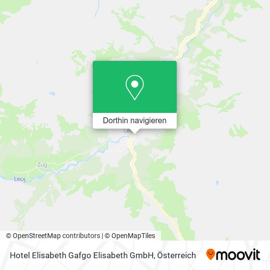 Hotel Elisabeth Gafgo Elisabeth GmbH Karte