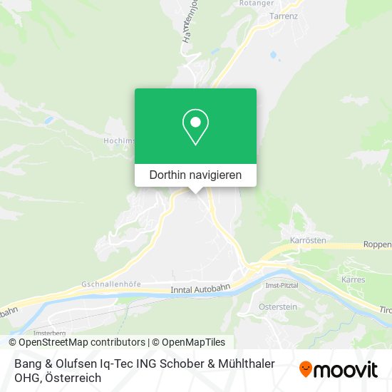 Bang & Olufsen Iq-Tec ING Schober & Mühlthaler OHG Karte