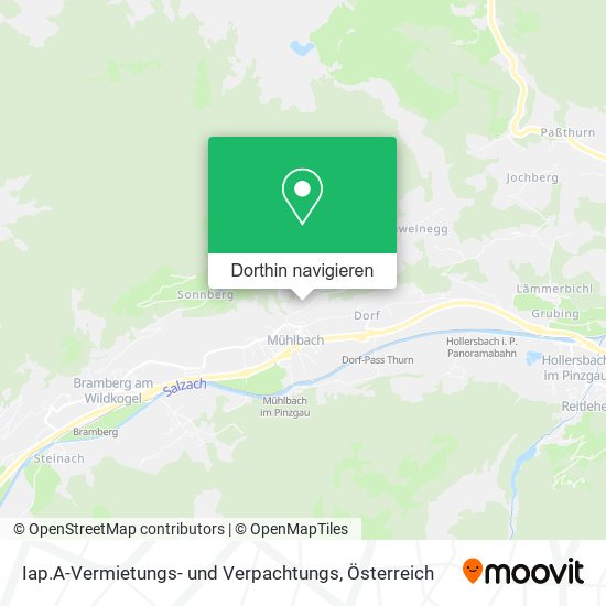 Iap.A-Vermietungs- und Verpachtungs Karte